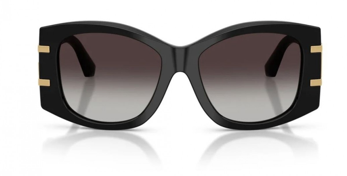 Dolce & Gabbana 4501 501/8G, 365,00 €, Occhiali Dolce&Gabbana Nero a forma Rettangolare