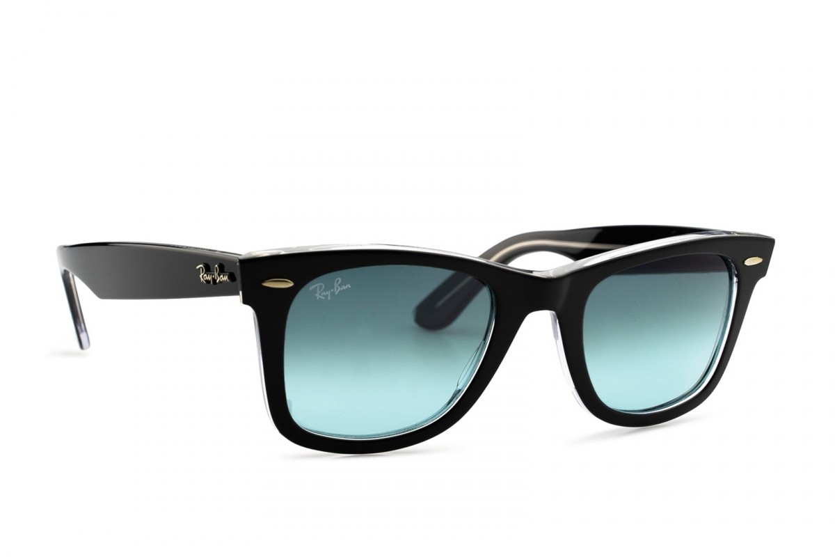 Ray Ban 2140 12943M, 210,00 €, Occhiali Ray Ban Nero a forma Squadrato