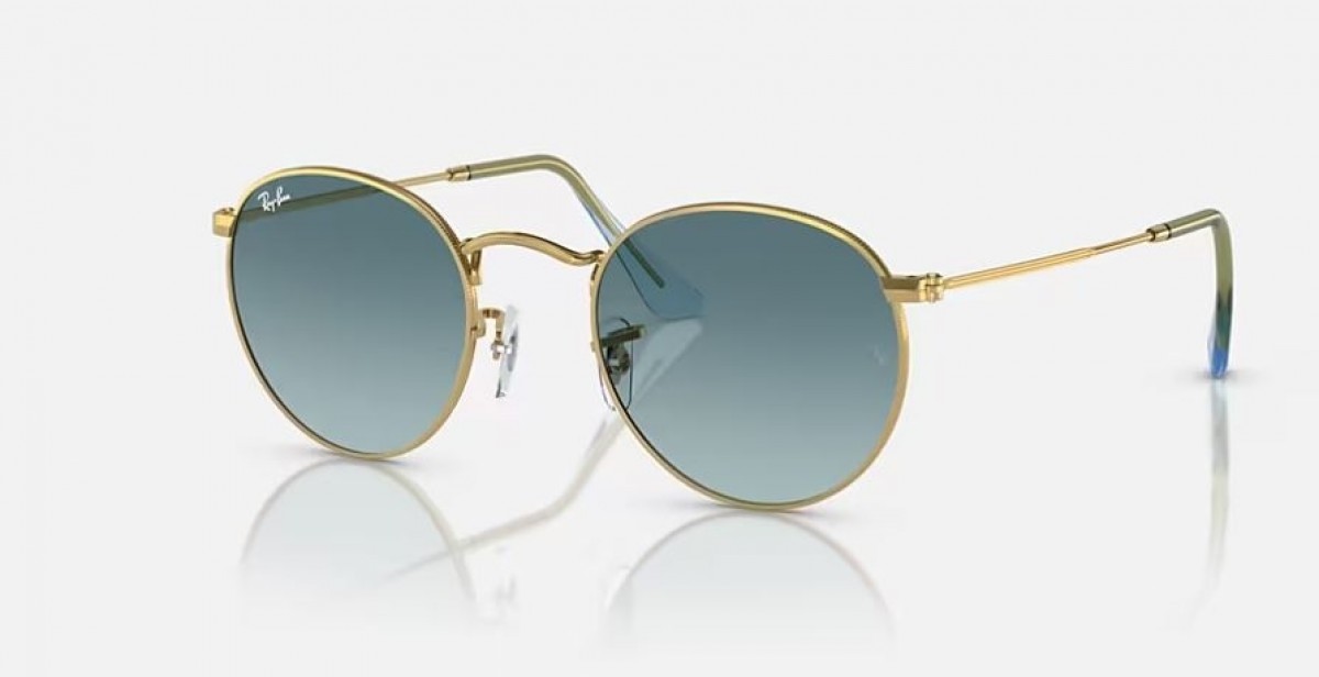 Ray Ban 3447 001/3M 53, 200,00 €, Occhiali Ray Ban Oro a forma Rotondo