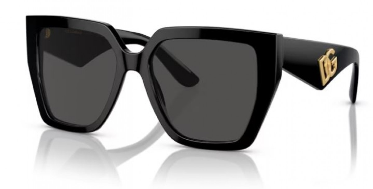 Dolce & Gabbana 4438 501/87, 280,00 €, Occhiali Dolce&Gabbana Nero a forma Farfalla