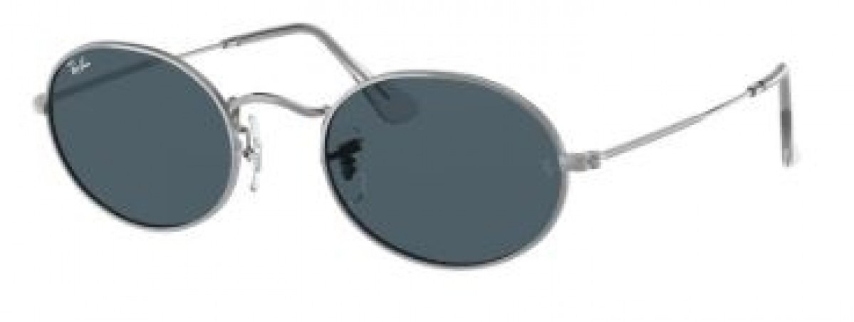 Ray Ban 3547 003/R5, 195,00 €, Occhiali Ray Ban Argento a forma Ovale