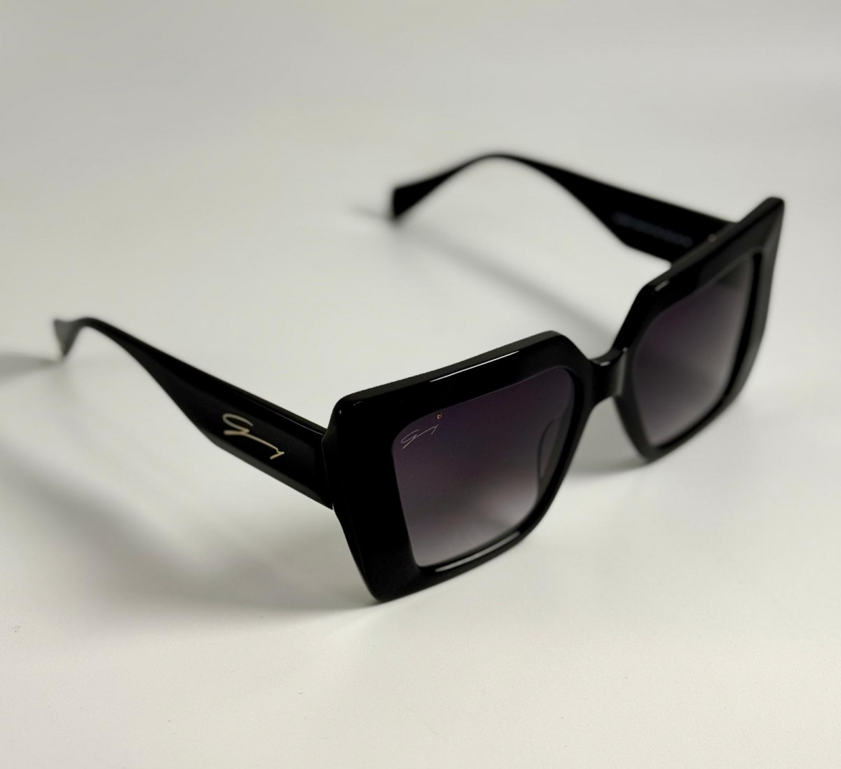 Genny GYS.977.00, 220,00 €, Occhiali Nero a forma Rettangolare