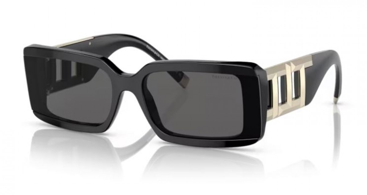 Tiffany & Co. 4197 8001S4, 380,00 €, Occhiali Tiffany & Co. Nero a forma Rettangolare