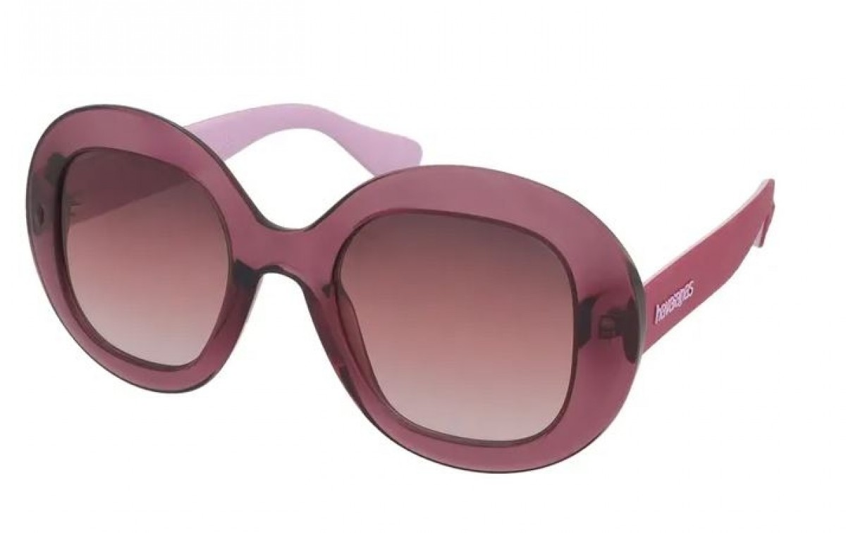 Havaianas Lencois LHF/UQ BURGUNDY, 120,00 €, Occhiali Viola a forma Rotondo