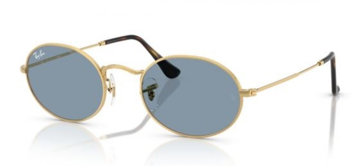 Ray Ban 3547 001/56, 195,00 €, Occhiali Ray Ban Oro a forma Ovale