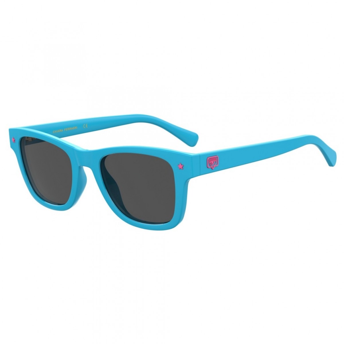 Chiara Ferragni CF 1006/S MVU, 150,00 €, Occhiali Blu a forma Rettangolare