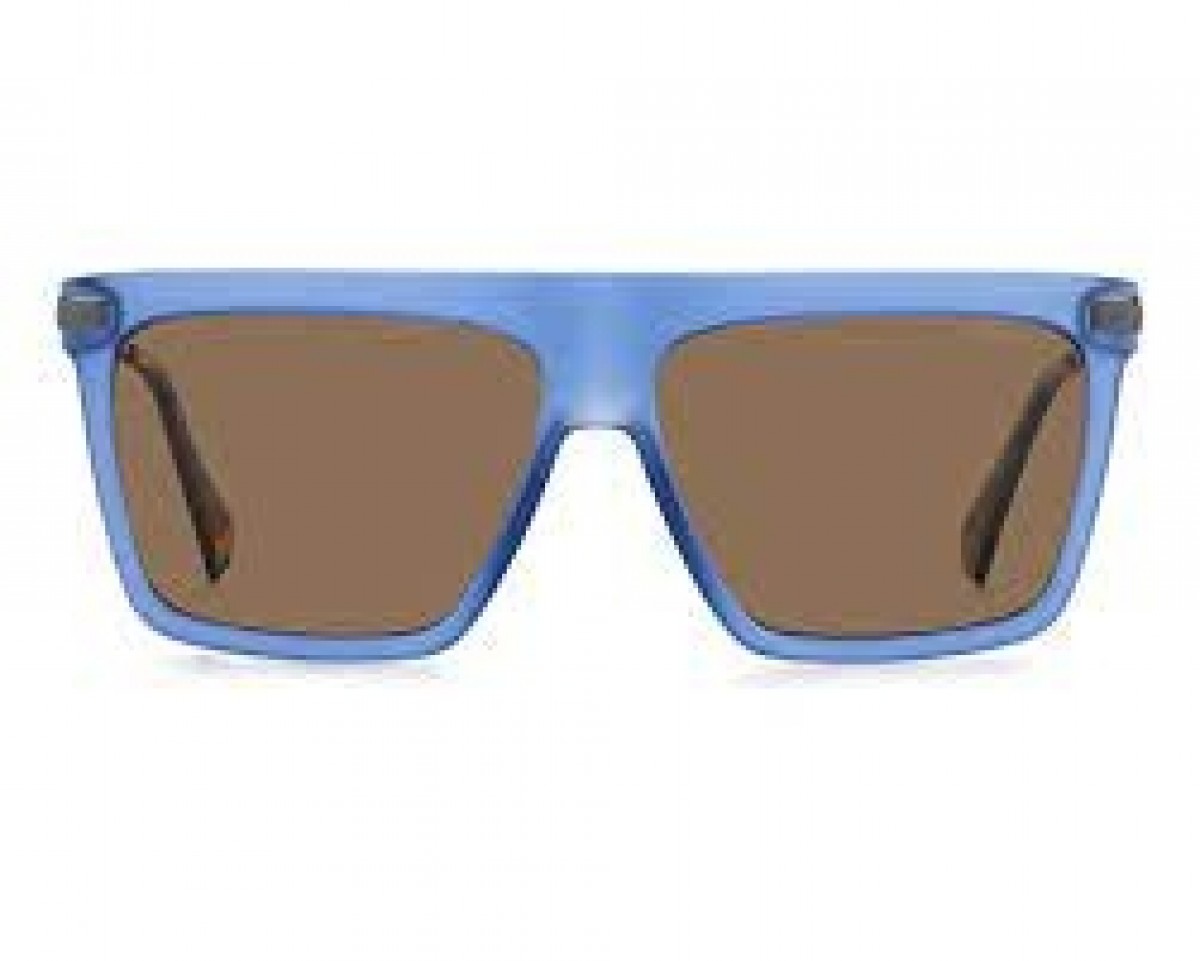 Polaroid Pld 6179/s FLL/SP MATTE BLUE, 90,00 €, Occhiali Polaroid Blu a forma Rettangolare