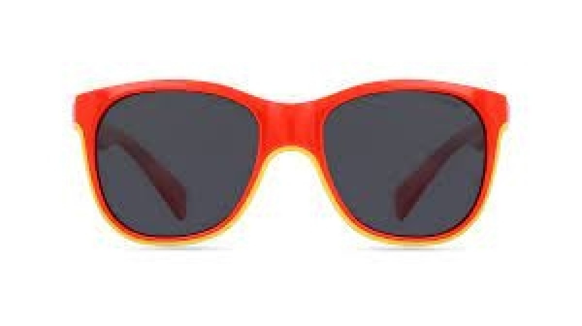 Polaroid Pld 8043/s AHY/M9 RED YELLOW, 50,00 €, Occhiali Polaroid Rosso a forma Rettangolare