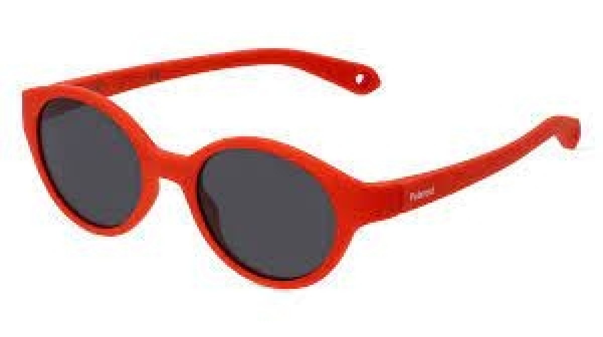 Polaroid Pld K007/s C9A/M9 RED, 60,00 €, Occhiali Polaroid Rosso a forma Rotondo