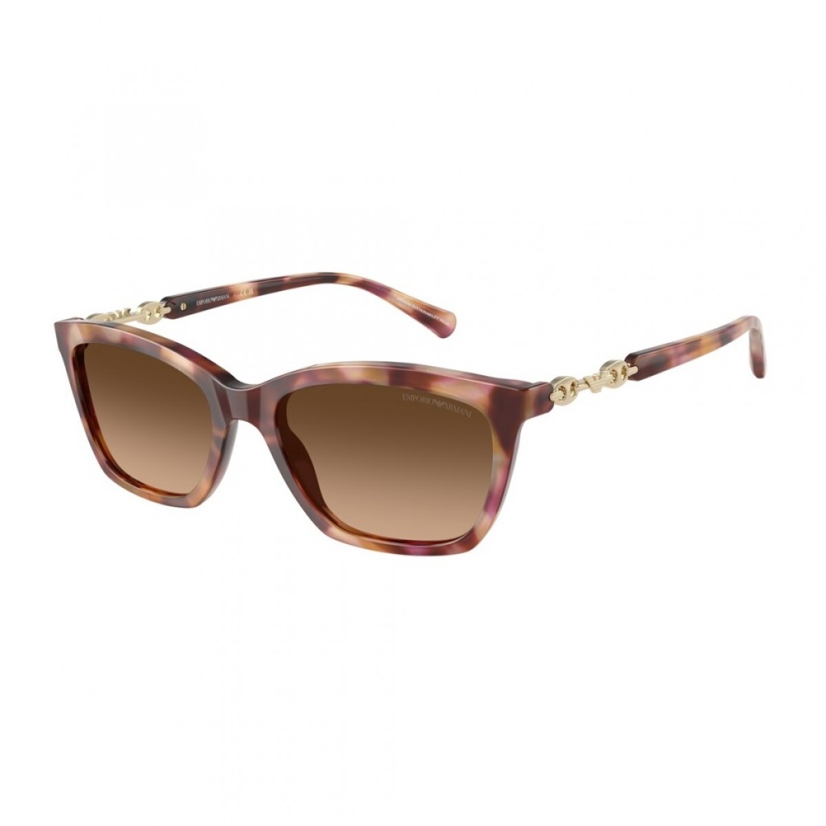 Emporio Armani 4238 619674, 205,00 €, Occhiali Emporio Armani Marrone a forma Rettangolare