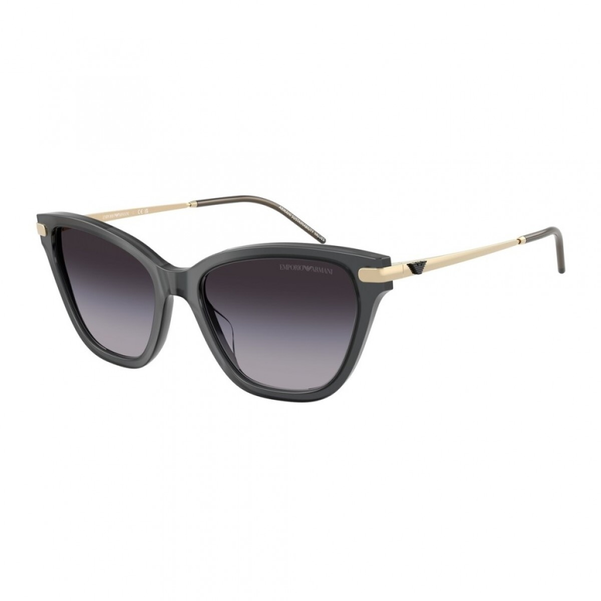 Emporio Armani 4251 62628G, 205,00 €, Occhiali Emporio Armani Nero a forma Squadrato