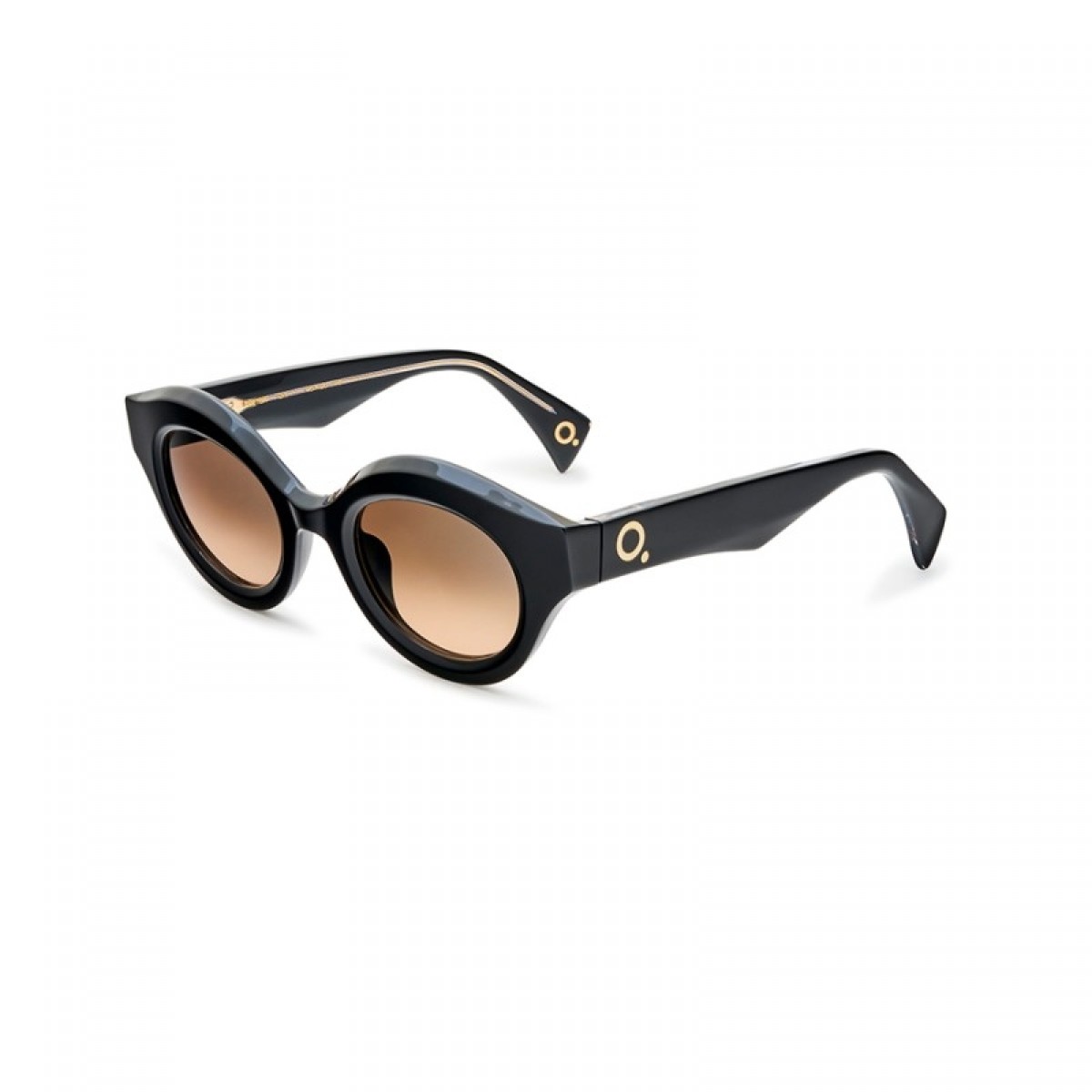 Etnia Barcelona ESTER 48S bk, 230,00 €, Occhiali Etnia Barcelona Nero a forma Gatto