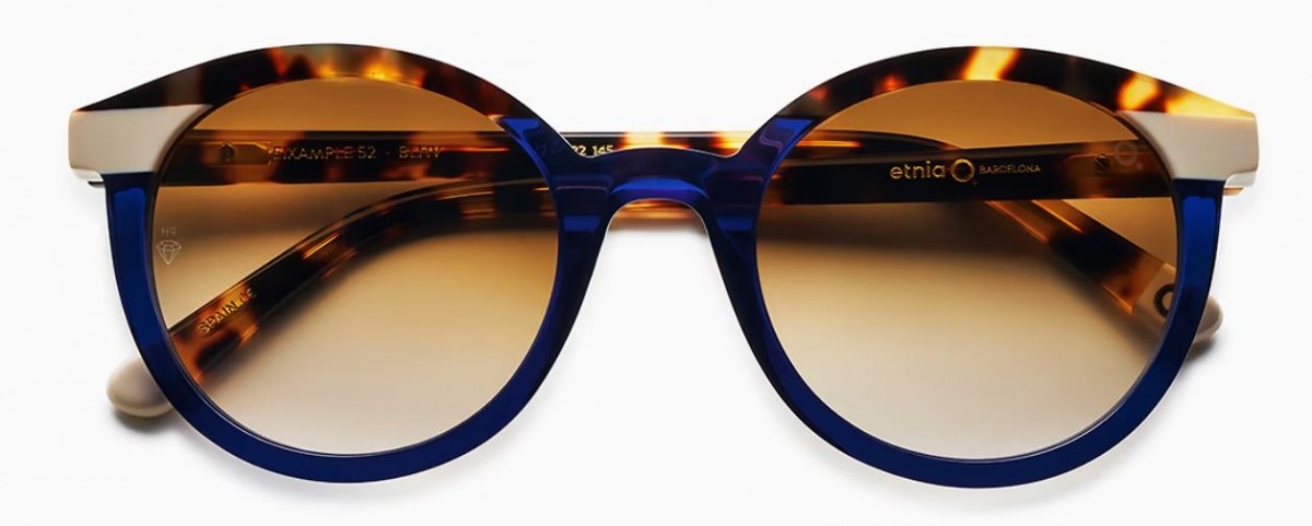 Etnia Barcelona EIXAMPLE 52S blhv, 215,00 €, Occhiali Etnia Barcelona Multicolor a forma Rotondo