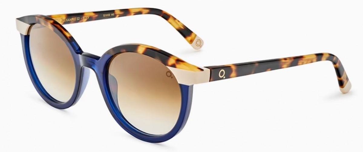 Etnia Barcelona EIXAMPLE 52S blhv, 215,00 €, Occhiali Etnia Barcelona Multicolor a forma Rotondo