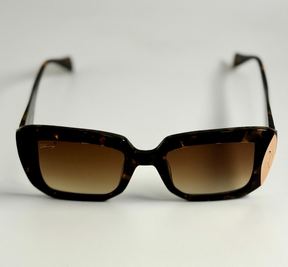 Genny GYS.979.16, 220,00 €, Occhiali Marrone a forma Rettangolare