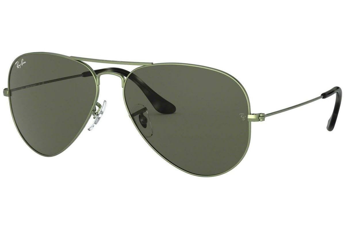 Ray-Ban 3025 919131 55, 145,00 €, Occhiali Ray Ban Verde a forma Goccia aviator