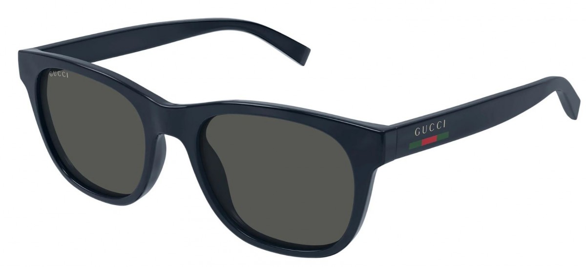 Gucci GG1985S 005 blue blue grey, 260,00 €, Occhiali Gucci Blu a forma Rettangolare