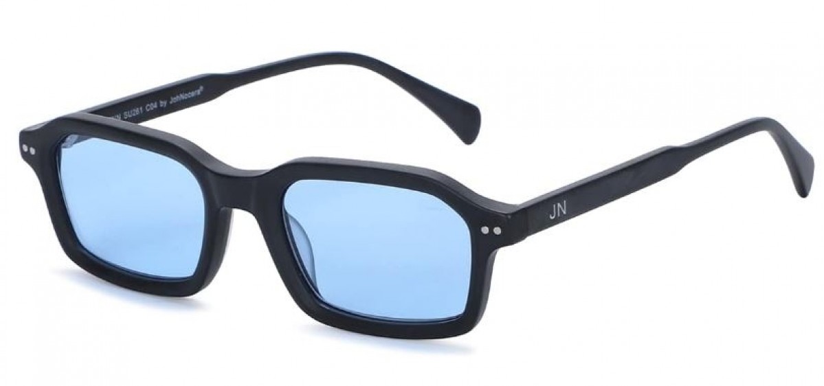 JohNocera Genn 04, 165,00 €, Occhiali Nero a forma Rettangolare