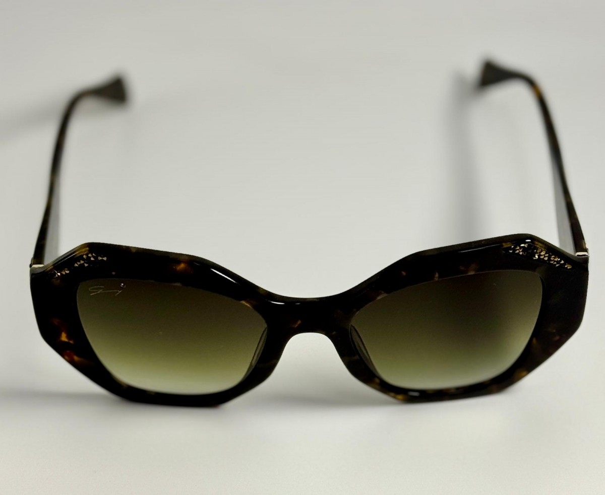 Genny GYS.976.16, 220,00 €, Occhiali Marrone a forma Rotondo