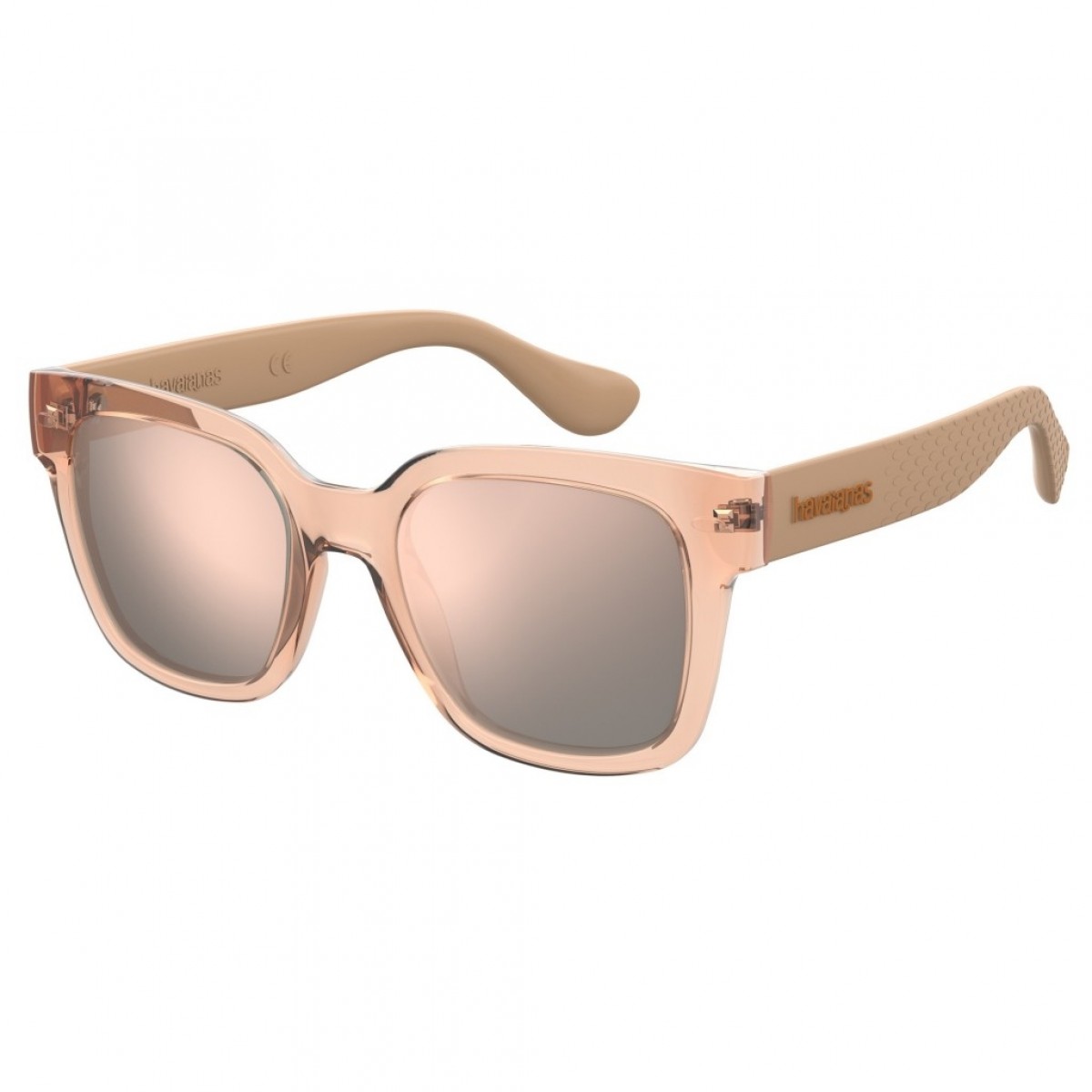Havaianas Una 9R6/0J SALMON, 120,00 €, Occhiali Rosa a forma Squadrato