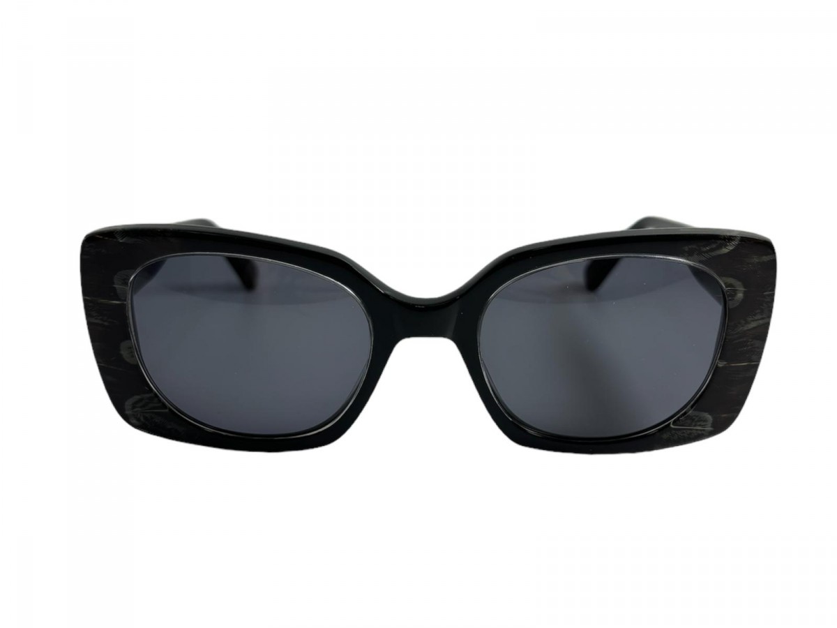 Ete Lunettes AEGINA gufo, 250,00 €, Occhiali Nero a forma Squadrato