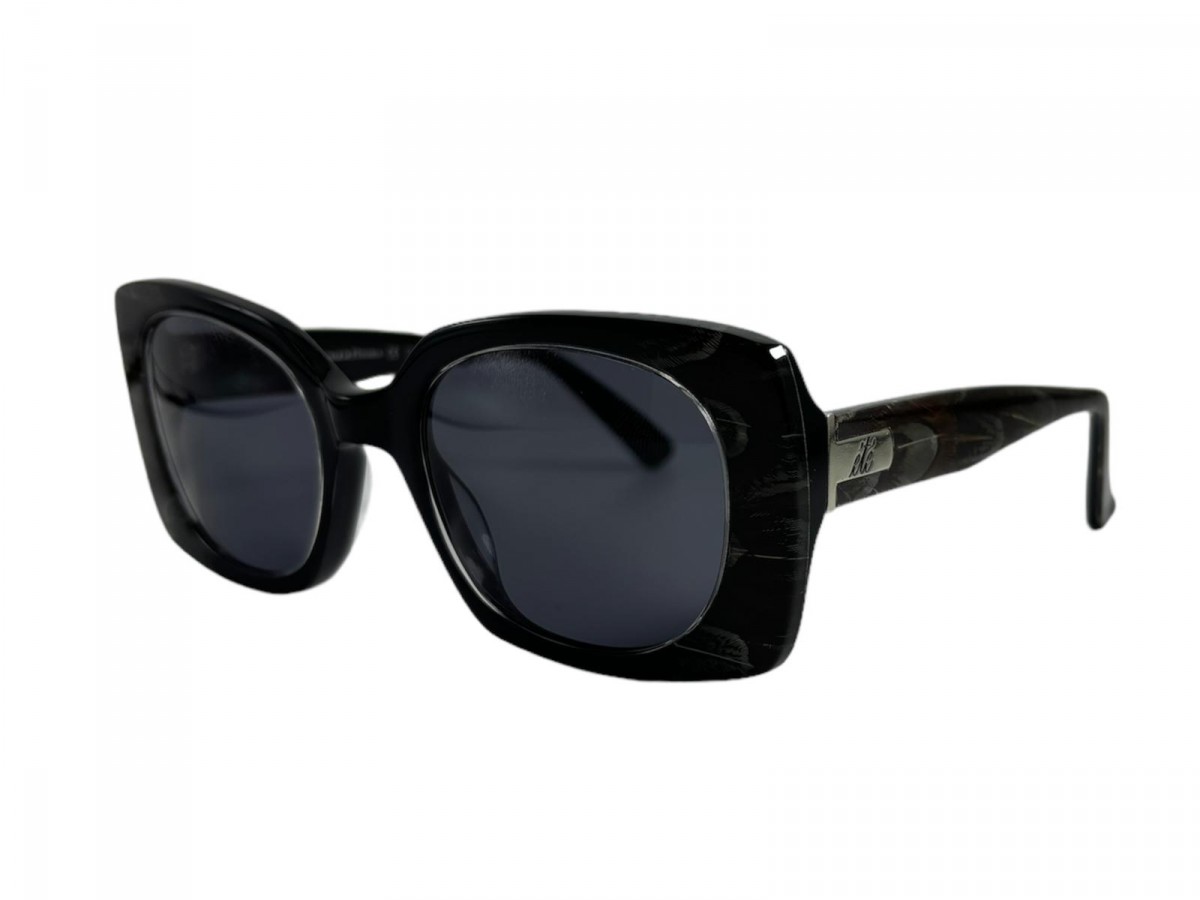 Ete Lunettes AEGINA gufo, 250,00 €, Occhiali Nero a forma Squadrato