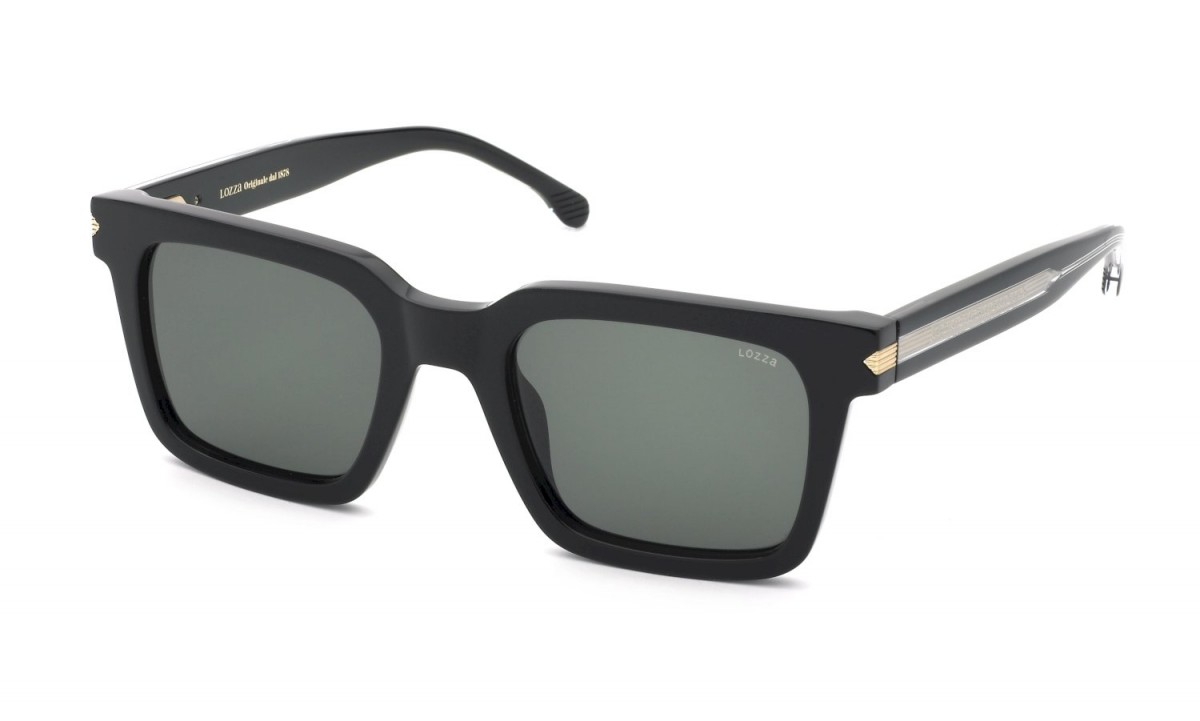 Lozza SL4382 0700, 195,00 €, Occhiali Nero a forma Squadrato