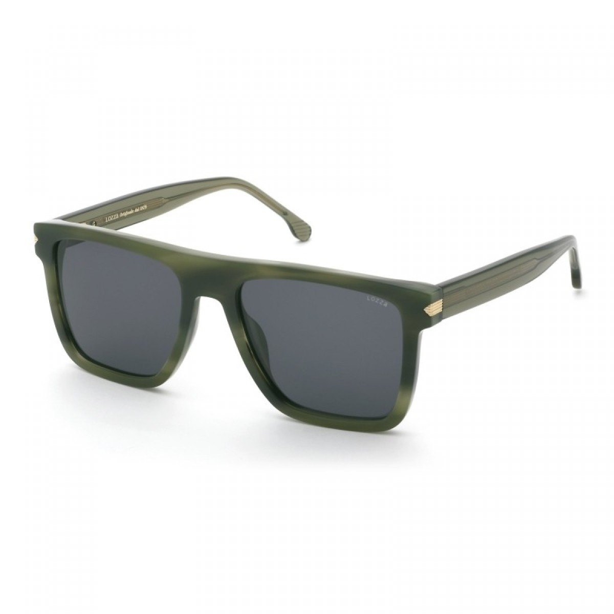 Lozza SL4396 06YY, 195,00 €, Occhiali Verde a forma Mascherina