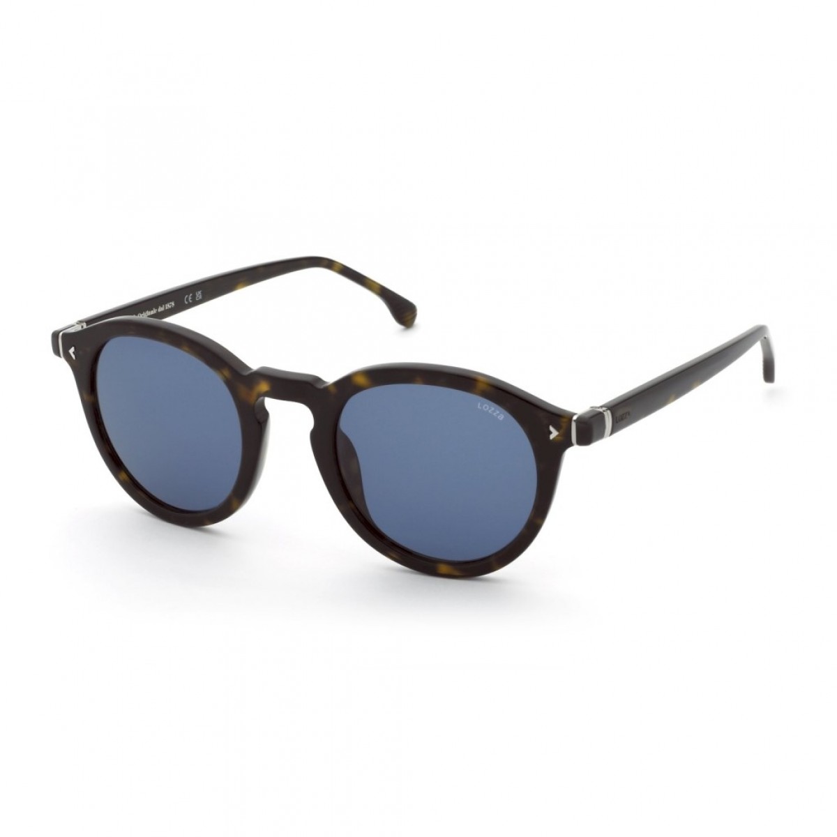 Lozza SL4398 0722, 205,00 €, Occhiali Marrone a forma Rotondo