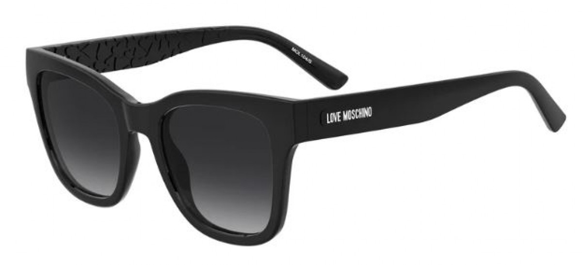 Moschino Love Mol104/s 807/9O BLACK, 160,00 €, Occhiali Moschino Nero a forma Squadrato