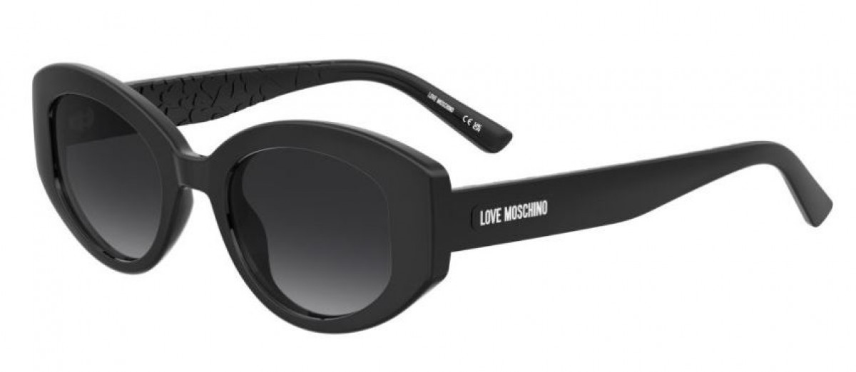 Moschino Love Mol105/s 807/9O BLACK, 160,00 €, Occhiali Moschino Nero a forma Ovale