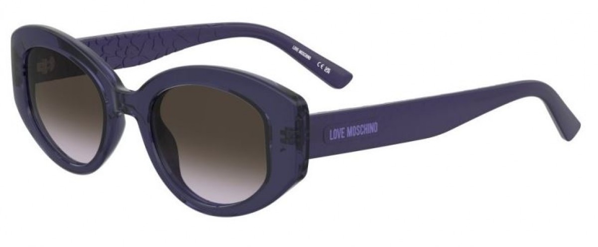 Moschino Love Mol105/s B3V/QR VIOLET, 160,00 €, Occhiali Moschino Viola a forma Ovale