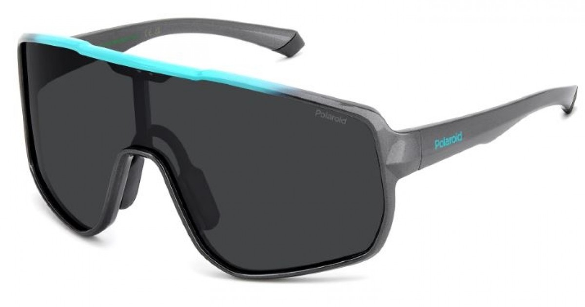 Polaroid Sport Pld 7060/s YB7/M9 SILVER, 100,00 €, Occhiali Polaroid Argento a forma Mascherina