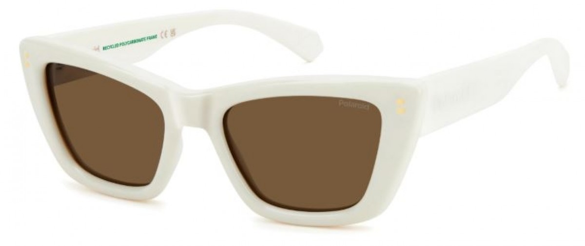 Polaroid Pld 6242/s/x VK6/SP WHITE, 100,00 €, Occhiali Polaroid Bianco a forma Gatto