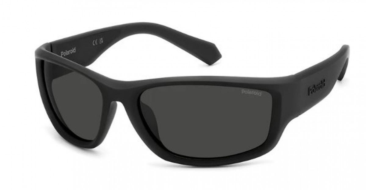 Polaroid Pld 2166/s 003/M9 MATT BLACK, 100,00 €, Occhiali Polaroid Nero a forma Mascherina