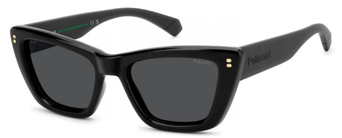 Polaroid Pld 6242/s/x 807/M9 BLACK, 100,00 €, Occhiali Polaroid Nero a forma Gatto