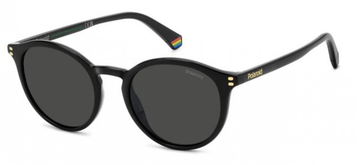 Polaroid Pld 6233/s 807/M9 BLACK, 100,00 €, Occhiali Polaroid Nero a forma Rotondo