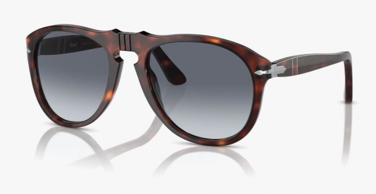 Persol 0649 24/86, 285,00 €, Occhiali Persol Marrone a forma Goccia aviator