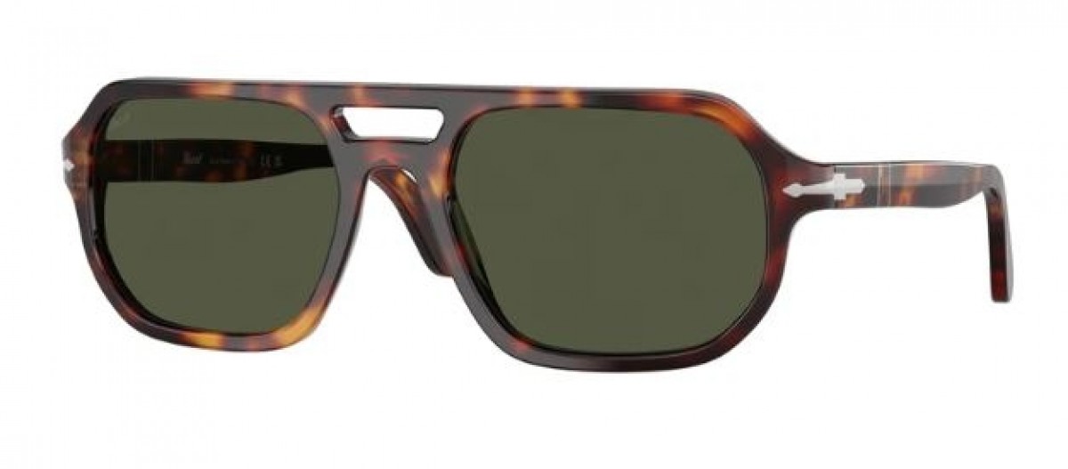 Persol 3393 24/31, 330,00 €, Occhiali Persol Marrone a forma Rettangolare