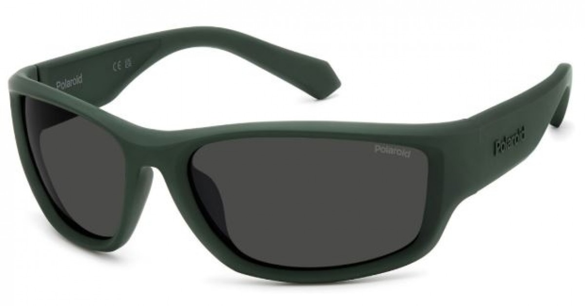 Polaroid Pld 2166/s DLD/M9 MATTE GREEN, 100,00 €, Occhiali Polaroid Nero a forma Mascherina