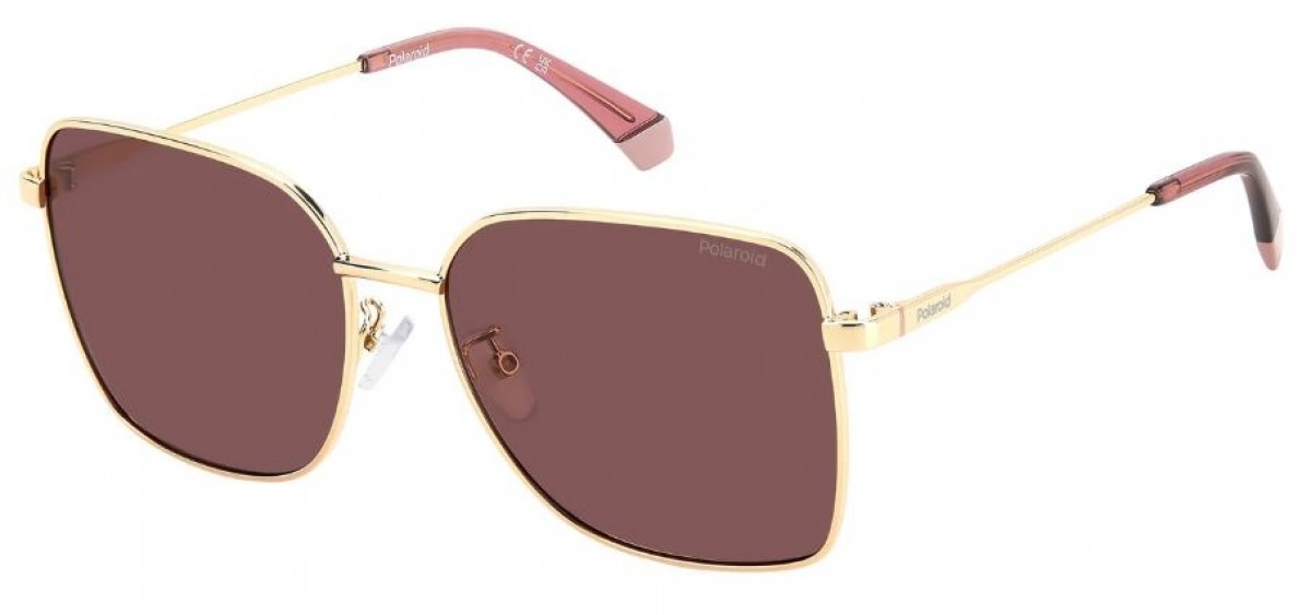 Polaroid Pld 4158/g/s/xn NOA/KL GOLD BURGNDY, 100,00 €, Occhiali Polaroid Oro a forma Squadrato