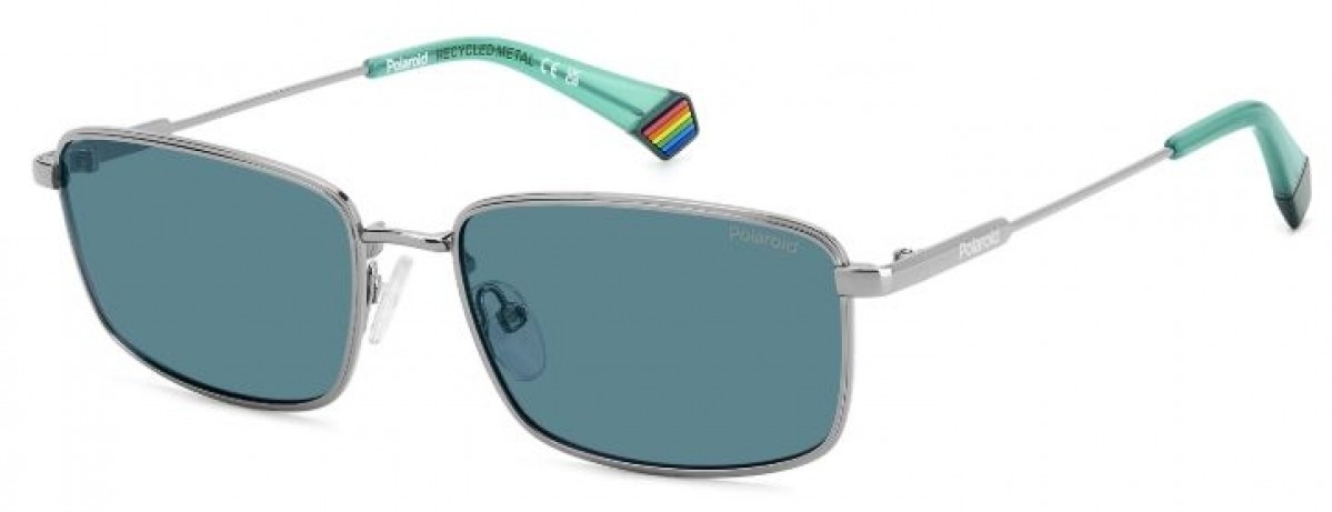 Polaroid Pld 6227/s/x 6LB/C3 RUTHENIUM, 100,00 €, Occhiali Polaroid Argento a forma Rettangolare