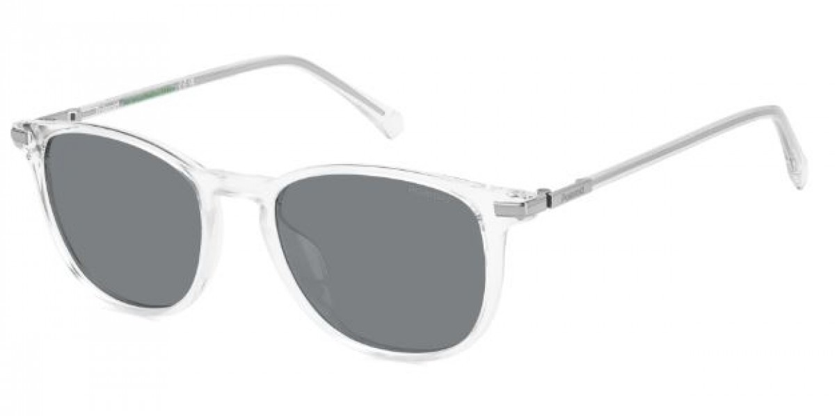 Polaroid Pld 4187/g/s/x 900/M9 CRYSTAL, 100,00 €, Occhiali Polaroid Bianco a forma Rotondo