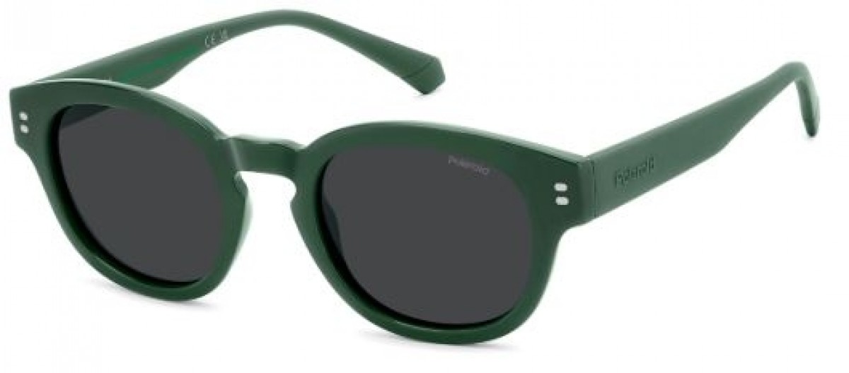 Polaroid Kids Pld 8072/s 1ED/M9 GREEN, 70,00 €, Occhiali Polaroid Verde a forma Rotondo