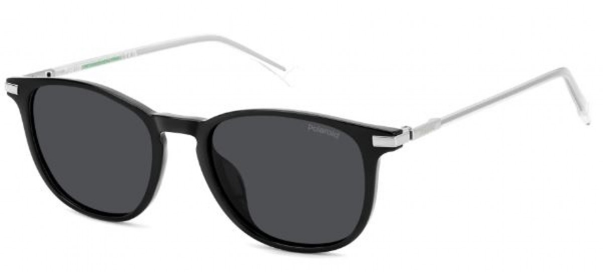 Polaroid Pld 4187/g/s/x 807/M9 BLACK, 100,00 €, Occhiali Polaroid Nero a forma Rotondo
