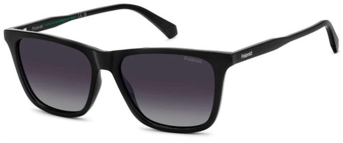 Polaroid Pld 4190/s 807/WJ BLACK, 100,00 €, Occhiali Polaroid Nero a forma Rettangolare