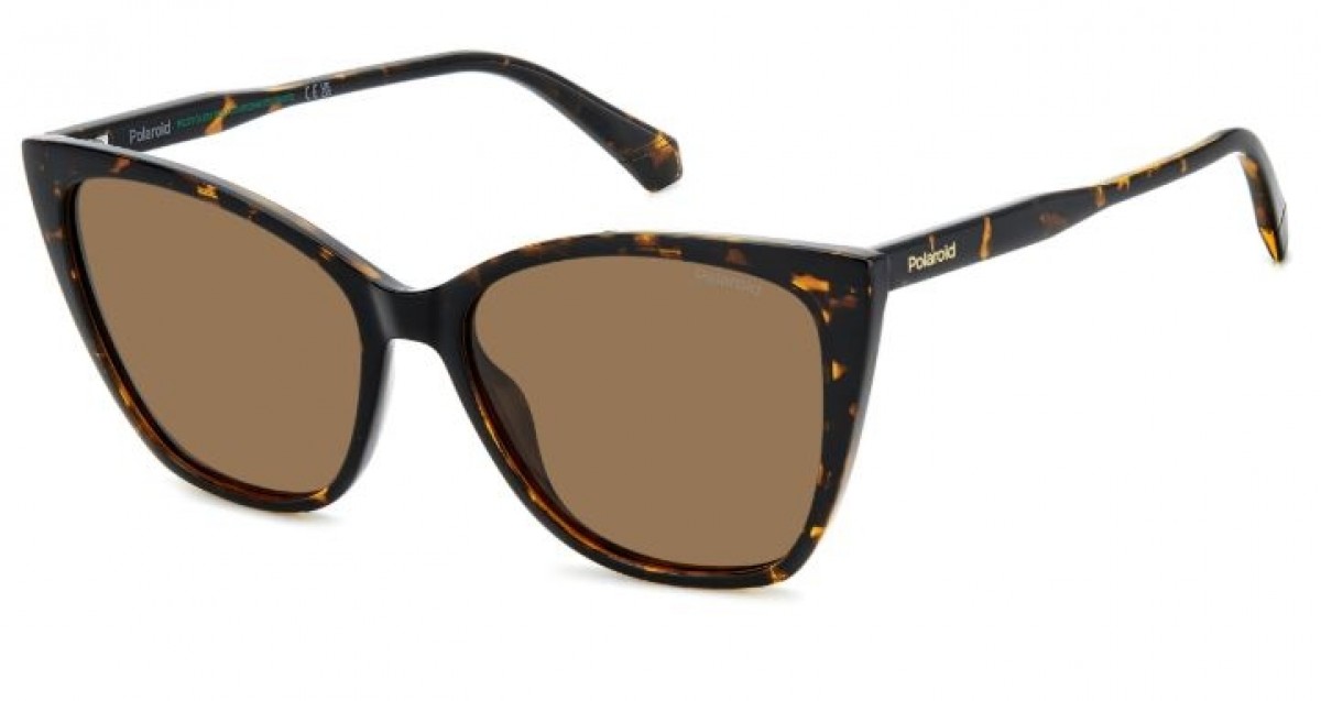 Polaroid Pld 4181/s 086/SP HAVANA, 100,00 €, Occhiali Polaroid Marrone a forma Farfalla