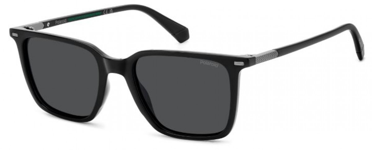Polaroid Pld 4183/s/x 807/M9 BLACK, 100,00 €, Occhiali Polaroid Nero a forma Rettangolare