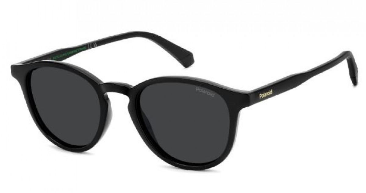 Polaroid Pld 4191/s 807/M9 BLACK, 100,00 €, Occhiali Polaroid Nero a forma Rotondo