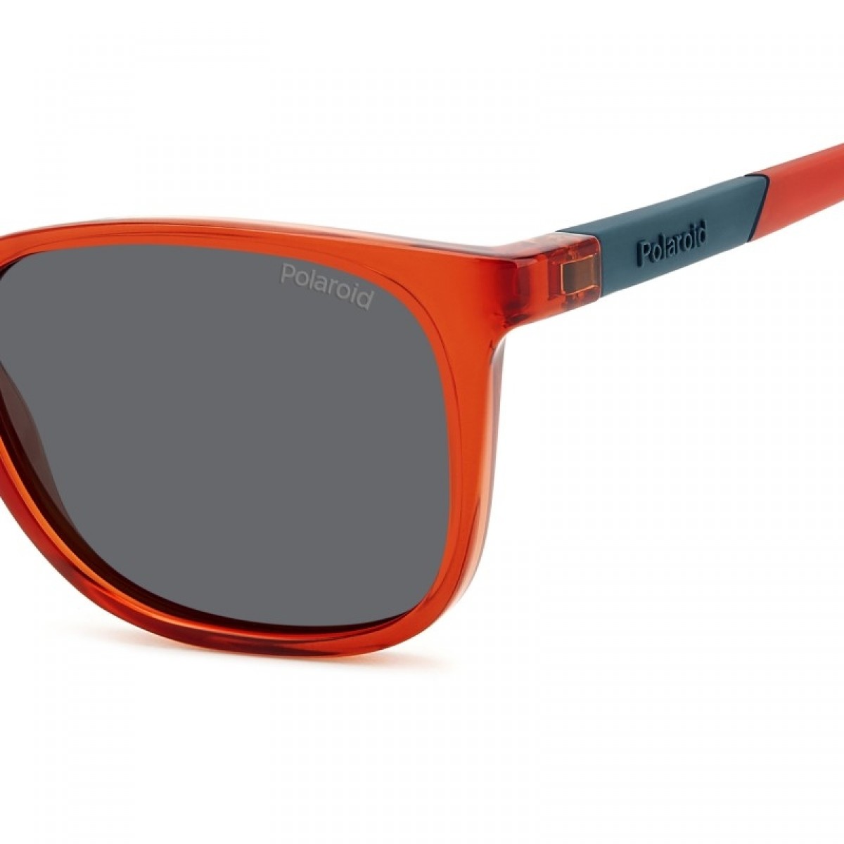 Polaroid Kids Pld 8058/s C9A/M9 RED, 60,00 €, Occhiali Polaroid Rosso a forma Rettangolare